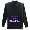 Long Sleeve Silk Touch Polo with Pocket Thumbnail